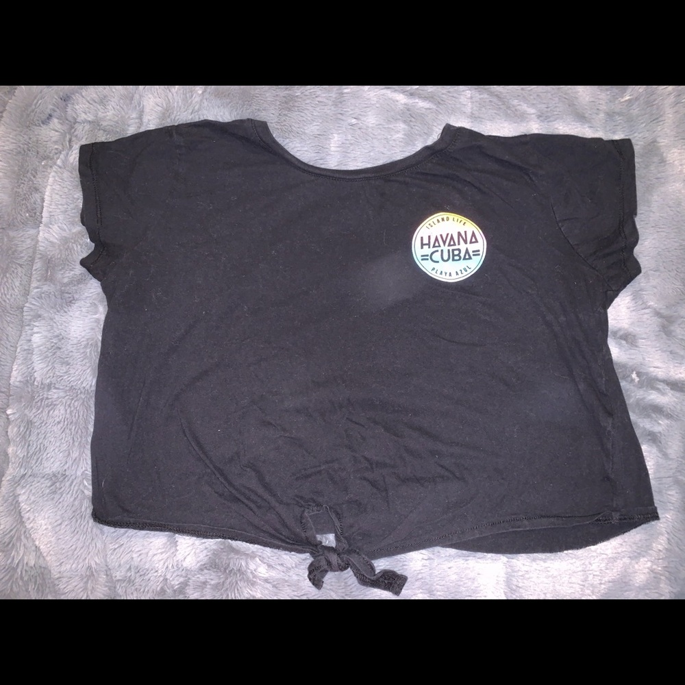 Crop tee